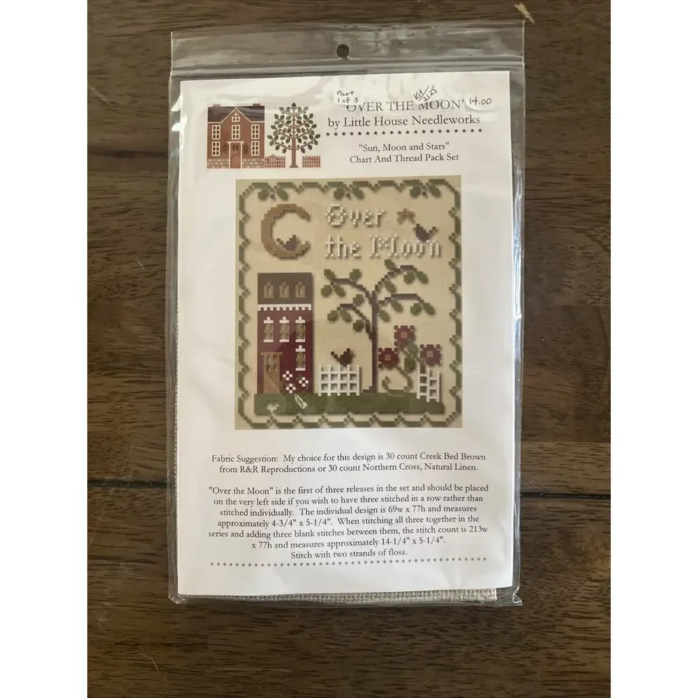 Cross Stitching Kits New Little House Needleworks Shepards Bush Country Cottage